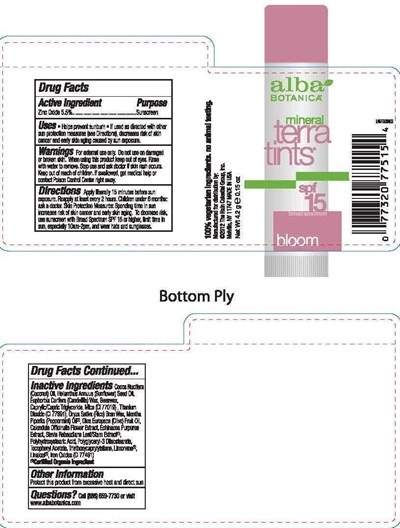 image description - R07820   Alba Terra tints spf15 Bloom 51514 0303